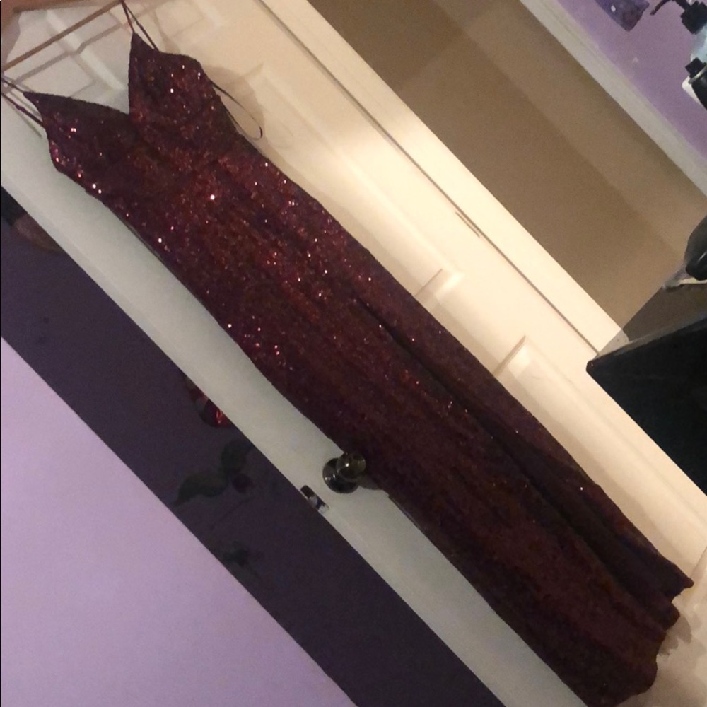 Red prom dress
